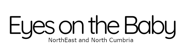 Eyes on the baby in North East and North Cumbria logo