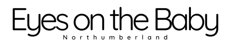 Eyes on the baby logo for Northumberland